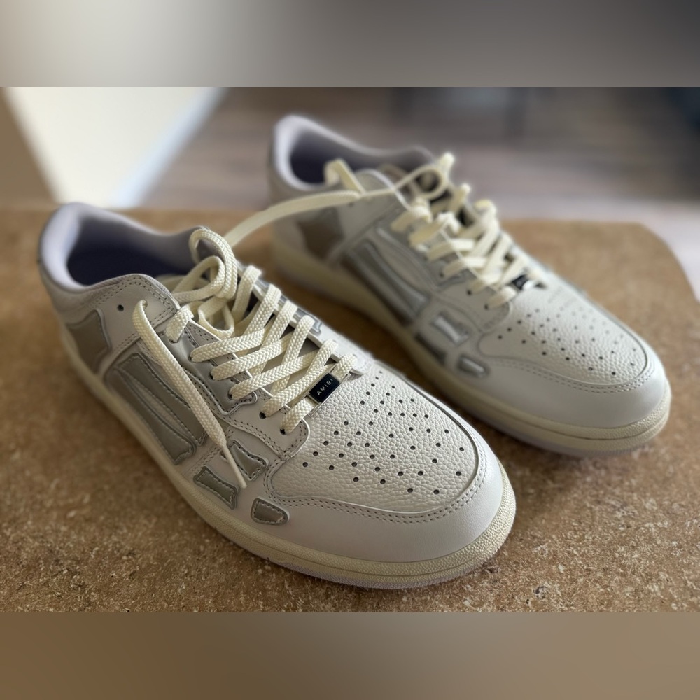 Men's AMIRI Skull Low Top Alabaster
